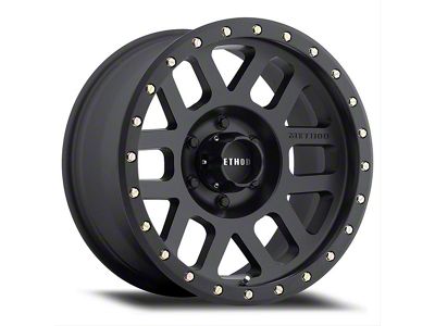 Method Race Wheels MR309 Grid Matte Black 6-Lug Wheel; 18x9; 18mm Offset (16-24 Titan XD)