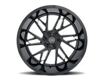 Method Race Wheels MR801 Gloss Black Milled 6-Lug Wheel; 20x12; -40mm Offset (16-24 Titan XD)