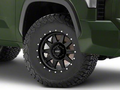 Method Race Wheels MR301 The Standard Matte Black 6-Lug Wheel; 17x9; -12mm Offset (22-24 Tundra)