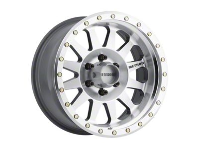 Method Race Wheels MR304 Double Standard Machined 6-Lug Wheel; 18x9; -12mm Offset (22-24 Tundra)