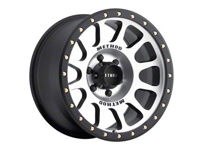 Method Race Wheels MR305 NV Matte Black Machined 6-Lug Wheel; 18x9; -12mm Offset (22-24 Tundra)