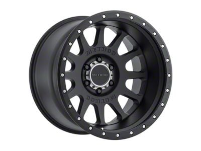 Method Race Wheels MR605 NV Matte Black 6-Lug Wheel; 20x9; -12mm Offset (22-24 Tundra)