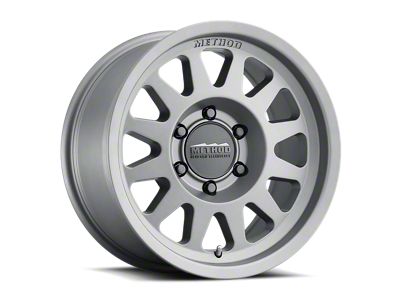 Method Race Wheels MR704 Matte Titanium 6-Lug Wheel; 17x8.5; 0mm Offset (22-24 Tundra)