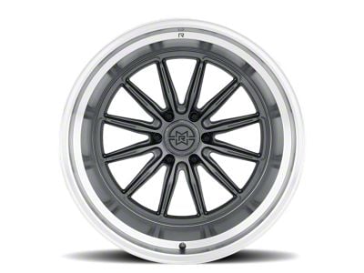 Method Race Wheels MR803 Gloss Titanium with Machined Lip 6-Lug Wheel; 22x12; -40mm Offset (22-25 Tundra)