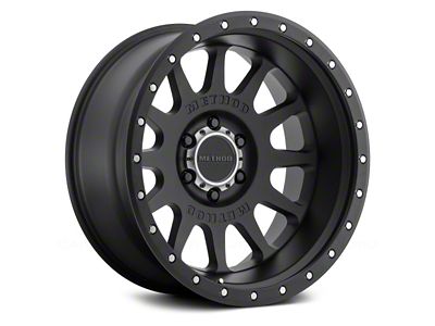 Method Race Wheels MR605 NV Matte Black 6-Lug Wheel; 20x10; -24mm Offset (22-24 Tundra)
