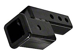 Meyer 2-Inch Receiver Hitch Extension; 2-Inch Drop/Rise (Universal; Some Adaptation May Be Required)