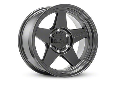 Mickey Thompson Open 5 Satin Black 6-Lug Wheel; 17x9; 0mm Offset (05-15 Tacoma)