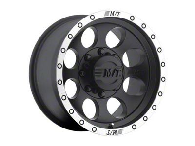 Mickey Thompson CLASSIC BAJA LOCK Matte Black Wheel; 15x10; -45mm Offset (84-01 Jeep Cherokee XJ)