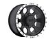 Mickey Thompson CLASSIC BAJA LOCK Matte Black Wheel; 15x8; -22mm Offset (84-01 Jeep Cherokee XJ)