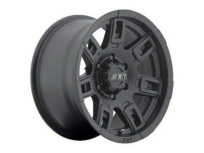 Mickey Thompson SIDEBITER II Satin Black Wheel; 15x8; -22mm Offset (84-01 Jeep Cherokee XJ)