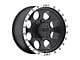 Mickey Thompson CLASSIC BAJA LOCK Matte Black Wheel; 15x8; -22mm Offset (93-98 Jeep Grand Cherokee ZJ)