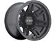 Mickey Thompson SIDEBITER II Satin Black Wheel; 15x10; -48mm Offset (93-98 Jeep Grand Cherokee ZJ)