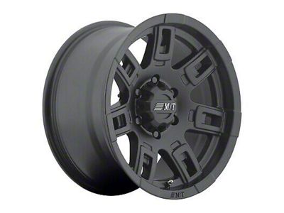 Mickey Thompson SIDEBITER II Satin Black Wheel; 15x8; -22mm Offset (93-98 Jeep Grand Cherokee ZJ)