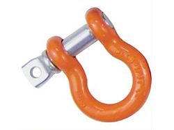 Mile Marker 3/4-Inch Shackle; Orange