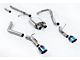 Milltek Dual Exhaust System with Burnt Titanium Tips; Side Exit (20-24 3.6L Jeep Gladiator JT)