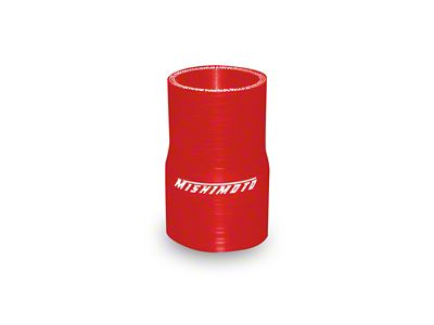 Mishimoto Silicone Transition Coupler; 2-Inch to 2.25-Inch; Red (Universal; Some Adaptation May Be Required)