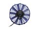 Mishimoto Slim Electric Fan; 12-Inch; Blue (Universal; Some Adaptation May Be Required)