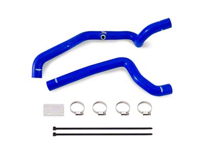 Mishimoto Silicone Radiator Hose Kit; Blue (18-24 2.0L Jeep Wrangler JL)