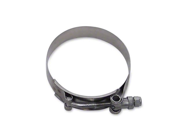 Mishimoto T-Bolt Clamp; Stainless Steel; 2.87 to 3.19-Inch (Universal; Some Adaptation May Be Required)