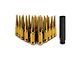 Mishimoto Gold Steel Spiked Lug Nuts; M12 x 1.5; Set of 24 (05-24 Tacoma)