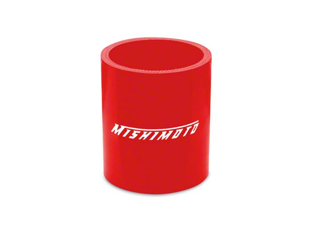 Mishimoto Silicone Straight Coupler; 2.25-Inch; Red (Universal; Some Adaptation May Be Required)