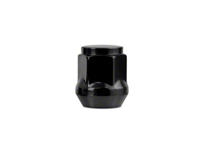 Mishimoto Black Steel Acorn Lug Nuts; M14 x 1.5; Set of 24 (16-24 Titan XD)