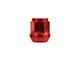 Mishimoto Red Steel Acorn Lug Nuts; M14 x 1.5; Set of 24 (16-24 Titan XD)