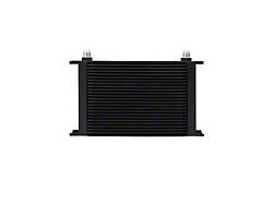 Mishimoto Universal 25-Row Oil Cooler; Black (Universal; Some Adaptation May Be Required)