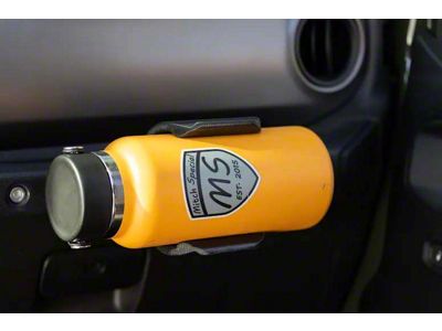 MitchSpecial Passenger Grab Handle Water Bottle Holder (20-23 Jeep Gladiator JT)