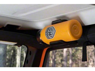 MitchSpecial Padded Roll Bar Water Bottle Holder (07-18 Jeep Wrangler JK)