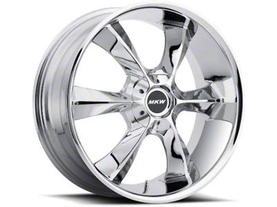 MKW Offroad M119 Chrome 6-Lug Wheel; 20x9; 30mm Offset (04-15 Titan)