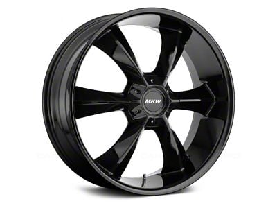 MKW Offroad M119 Gloss Black 6-Lug Wheel; 20x9; 18mm Offset (04-15 Titan)