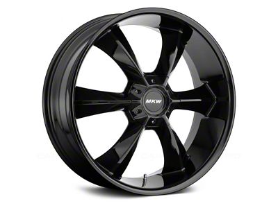 MKW Offroad M119 Gloss Black 6-Lug Wheel; 20x9; 30mm Offset (04-15 Titan)