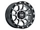 MKW Offroad M204 Matte Gray 6-Lug Wheel; 20x9; -12mm Offset (04-15 Titan)