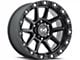 MKW Offroad M205 Satin Black 6-Lug Wheel; 18x9; -12mm Offset (04-15 Titan)