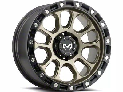 MKW Offroad M204 Matte Bronze 6-Lug Wheel; 17x9; 0mm Offset (05-15 Tacoma)