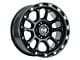 MKW Offroad M204 Satin Black 6-Lug Wheel; 18x9; -12mm Offset (05-15 Tacoma)