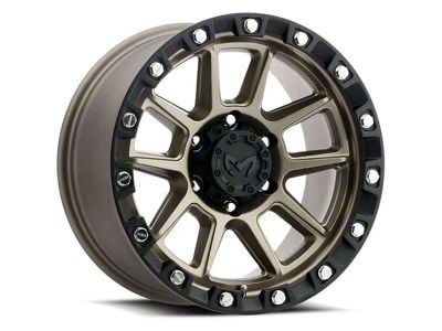 MKW Offroad M205 Matte Bronze 6-Lug Wheel; 18x9; -12mm Offset (05-15 Tacoma)