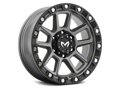 MKW Offroad M205 Matte Gray 6-Lug Wheel; 20x9; 1mm Offset (05-15 Tacoma)