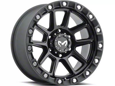 MKW Offroad M205 Satin Black 6-Lug Wheel; 18x9; 1mm Offset (05-15 Tacoma)