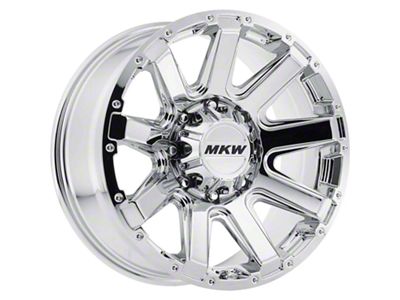 MKW Offroad M94 Chrome 6-Lug Wheel; 17x9; 10mm Offset (05-15 Tacoma)