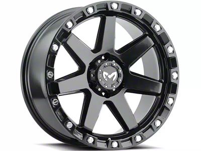 MKW Offroad M203 Satin Black 6-Lug Wheel; 17x8.5; 0mm Offset (10-24 4Runner)