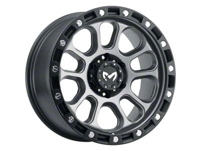 MKW Offroad M204 Matte Gray 6-Lug Wheel; 18x9; -12mm Offset (10-24 4Runner)