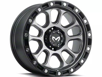 MKW Offroad M204 Matte Gray 6-Lug Wheel; 20x9; 1mm Offset (10-24 4Runner)