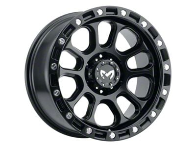 MKW Offroad M204 Satin Black 6-Lug Wheel; 18x9; -12mm Offset (10-24 4Runner)