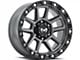 MKW Offroad M205 Matte Gray 6-Lug Wheel; 18x9; 1mm Offset (10-24 4Runner)