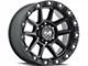 MKW Offroad M205 Satin Black 6-Lug Wheel; 20x9; -12mm Offset (10-24 4Runner)