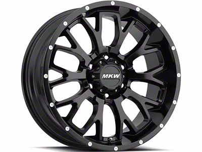 MKW Offroad M95 Satin Black 6-Lug Wheel; 18x9; 10mm Offset (10-24 4Runner)