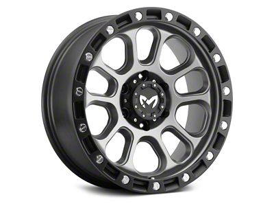 MKW Offroad M204 Matte Gray 6-Lug Wheel; 18x9; 1mm Offset (2024 Tacoma)