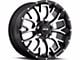 MKW Offroad M95 Satin Black Machined 6-Lug Wheel; 18x9; 10mm Offset (2024 Tacoma)